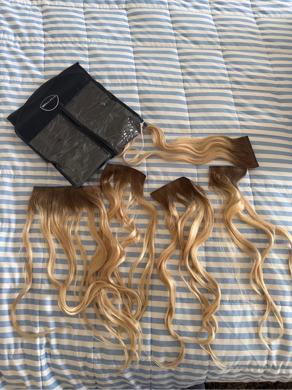 Bellami extensions blonde